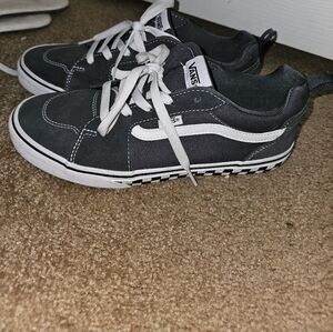 Vans Classic Black and White Shoes